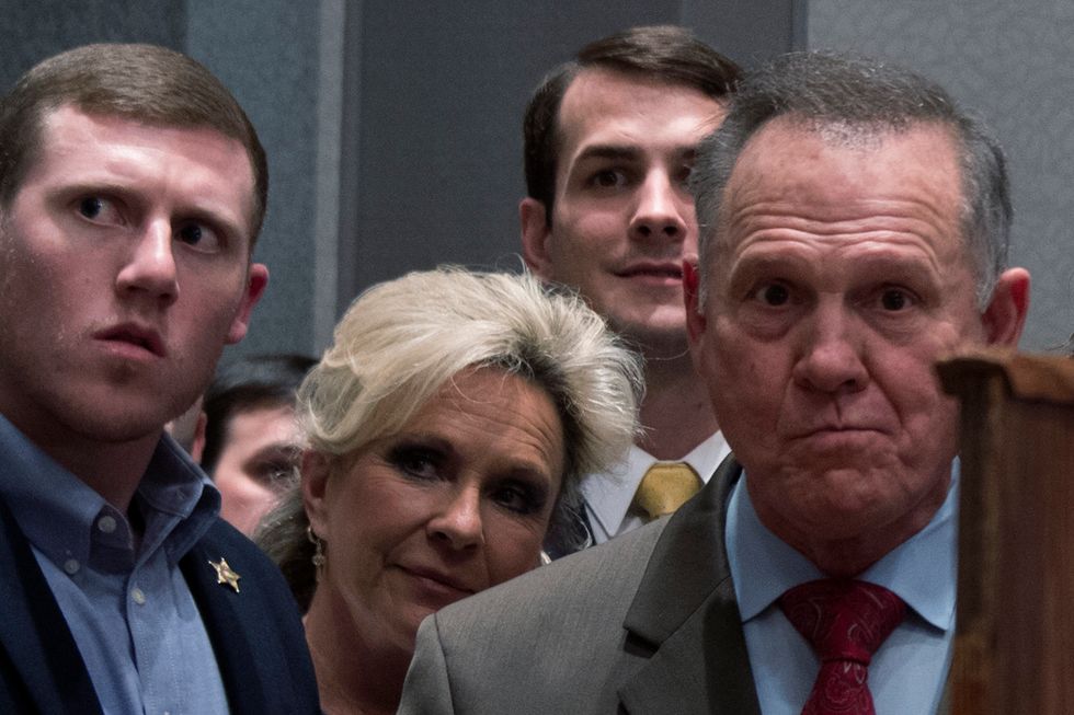 Roy Moore accuser Leigh Corfman sues him for defamation