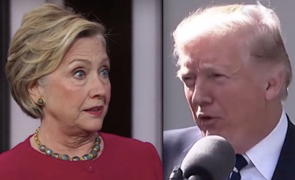Final exam questions define Trump as hateful, Hillary as uniting groups and breaking down barriers
