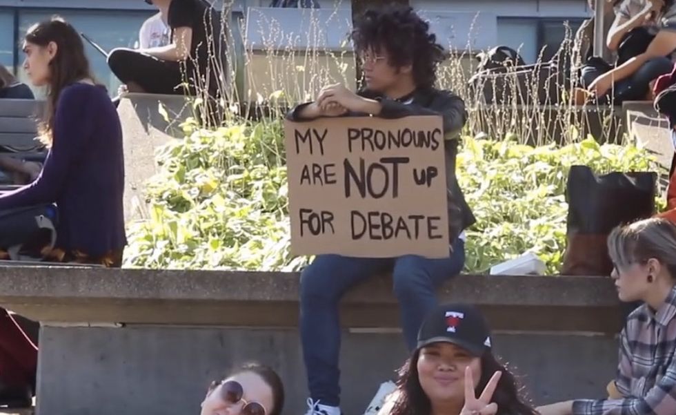LGBT group: Students should use others' preferred pronouns 'whether they're within earshot or not