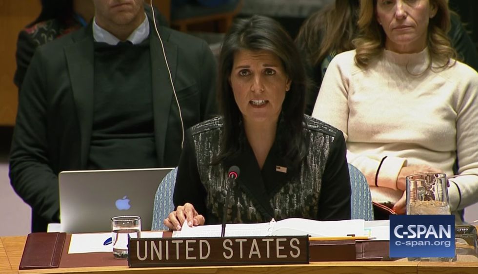 Watch: Nikki Haley just put Iran on notice and told the world where the U.S. stands on Iran protests