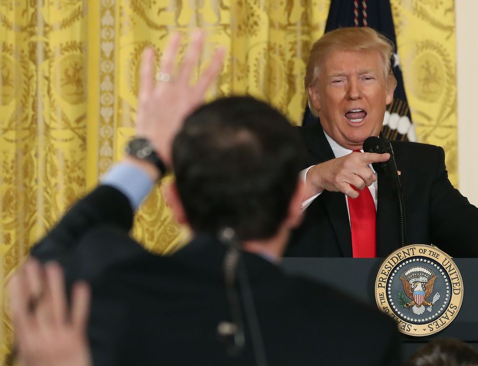 Journalism org names Trump top press freedom oppressor — despite real press persecution worldwide