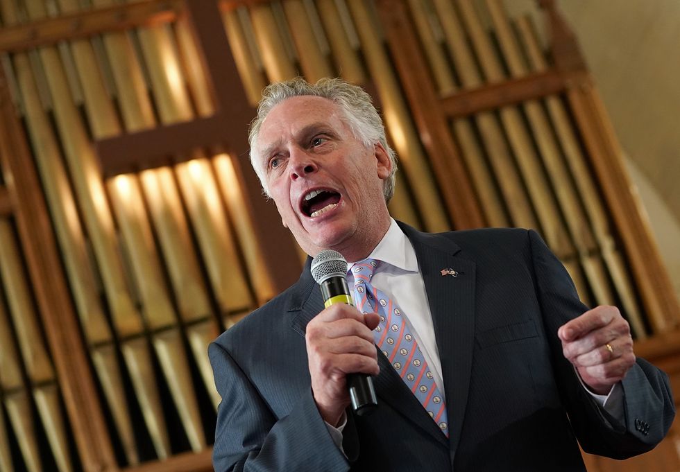 You would have to pick him up off the floor': Dem governor talks tough toward Trump