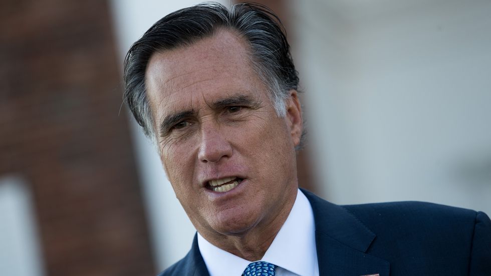 US Senate hopeful Mitt Romney says he'd eliminate Obamacare, oppose massive spending packages