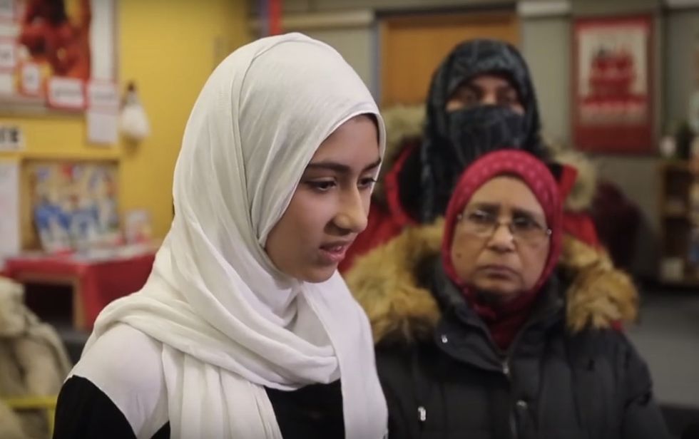 Hate crime feared after girl said man tried to cut off her hijab — then police started investigating