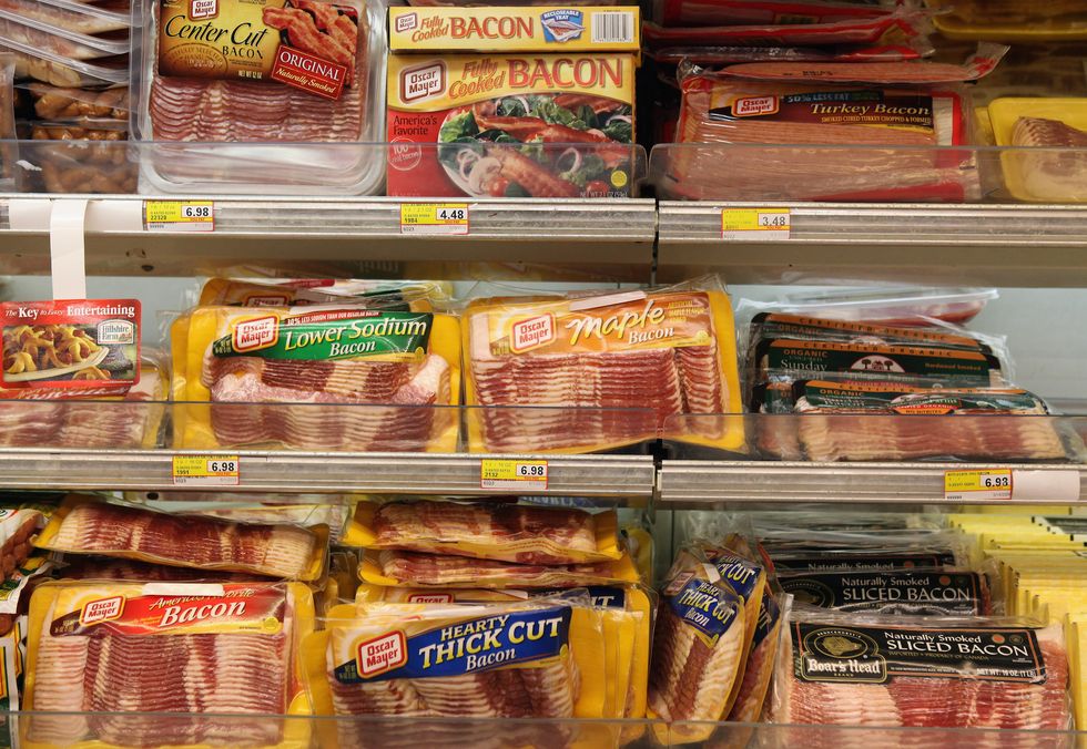 Bacon could stand in the way of a trade deal between the US and its biggest ally