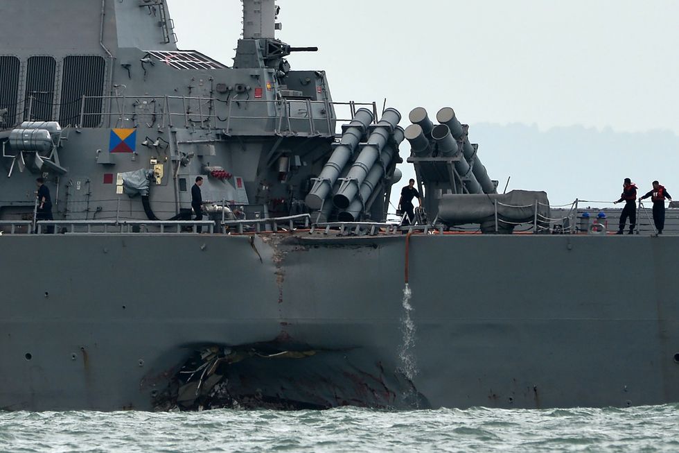 Two former Navy commanders face homicide charges for deadly collisions