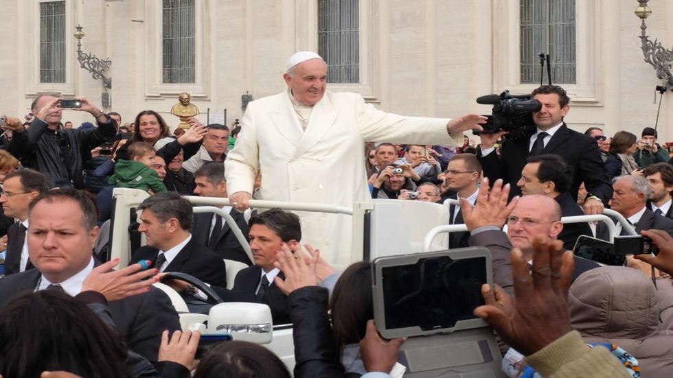 Pope Francis tells alleged sex abuse victims they committed slander