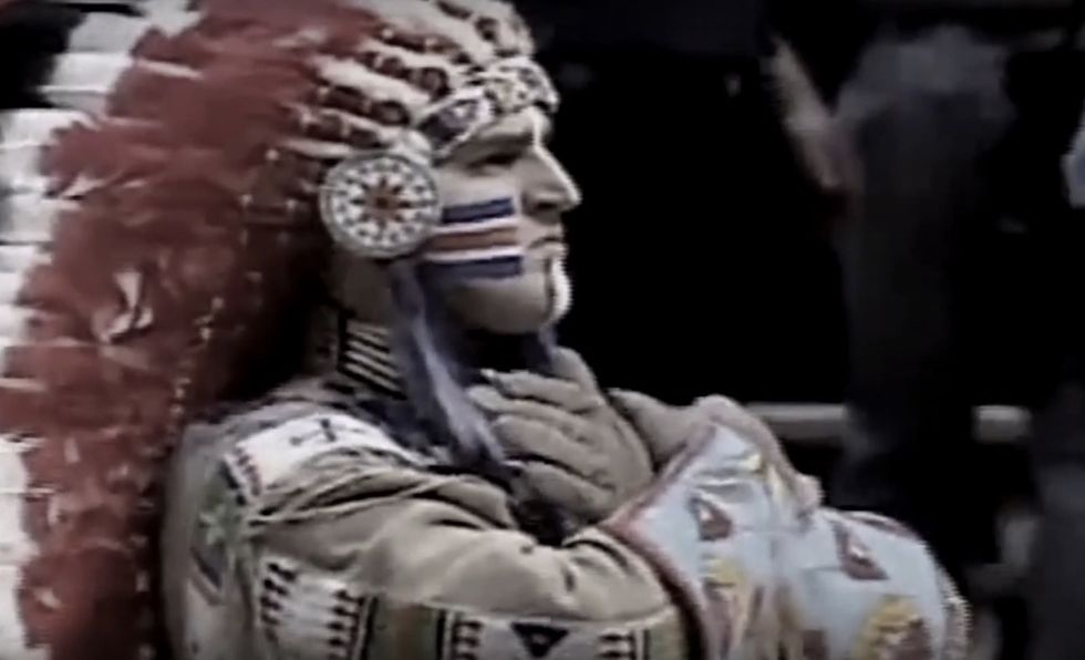 Anti-mascot professor arrested after allegedly videotaping mascot supporter in public restroom