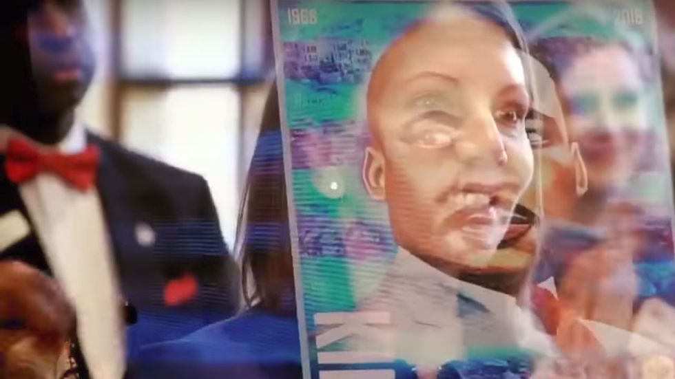 Democrat Stacey Evans criticized for campaign ad that superimposed MLK over her face