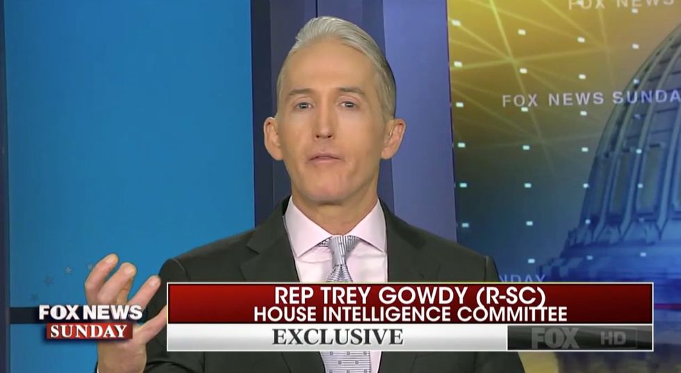 Trey Gowdy hints at what damning information is found in secret FISA memo