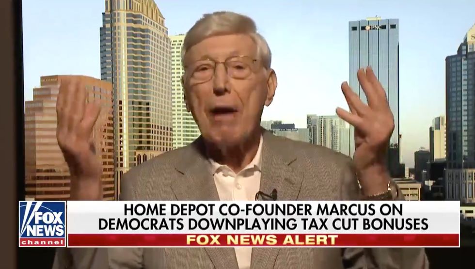 Home Depot founder eviscerates Democrats for bashing tax reform savings: 'Use your stupid brains!