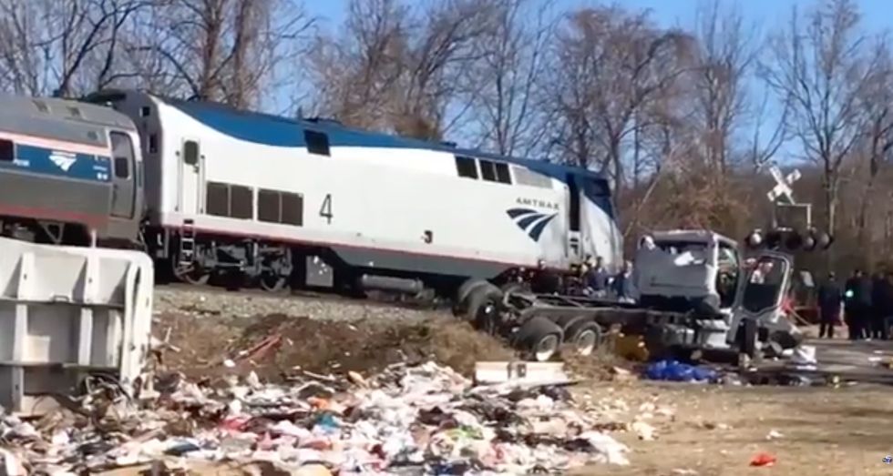One person is dead after a train carrying GOP lawmakers collides with garbage truck in Virginia