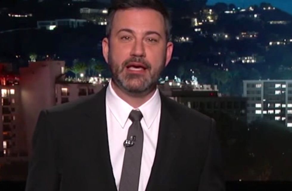 Jimmy Kimmel says U.S. has become a cruel nation because of this political issue