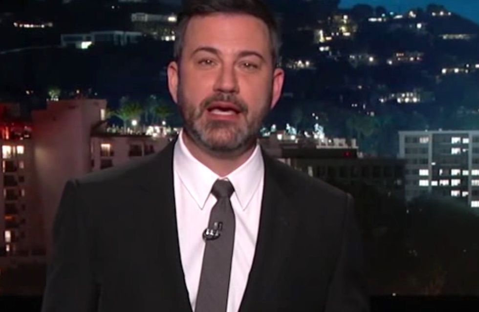 Jimmy Kimmel says U.S. has become a cruel nation because of this political issue