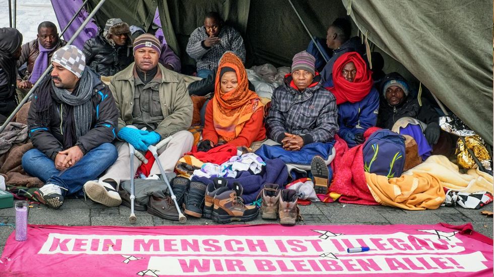 Knife attacks by Syrian teenagers prompt round of protests in Germany