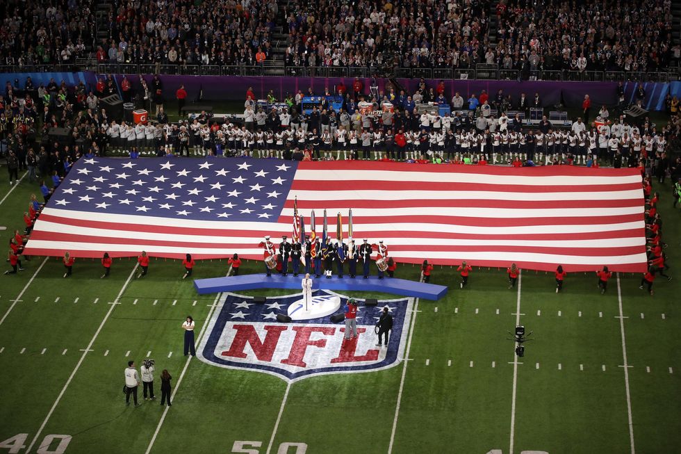 Americans nationwide are boycotting the Super Bowl to stand with military, law enforcement