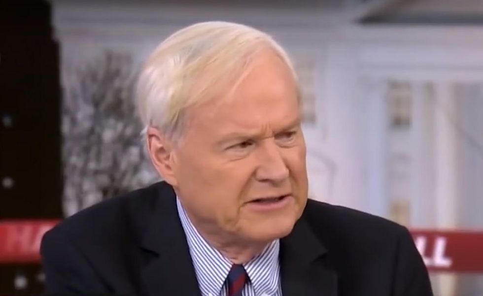Left-winger Chris Matthews says Republican Party supports Trump like 'goose-stepping' North Koreans