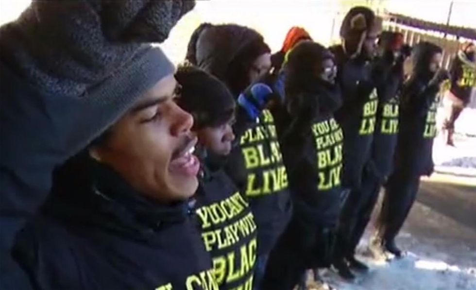 Black Lives Matter tried preventing fans from getting to Super Bowl — but cops weren't having it