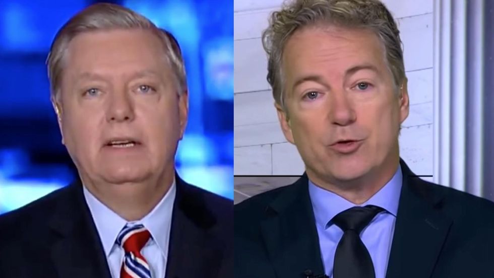 Lindsey Graham bashes Rand Paul over what he just said about the military