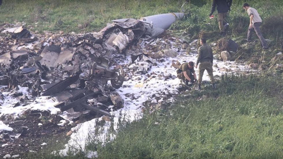 Israel shoots down Iranian drone, loses fighter jet during retaliatory strike