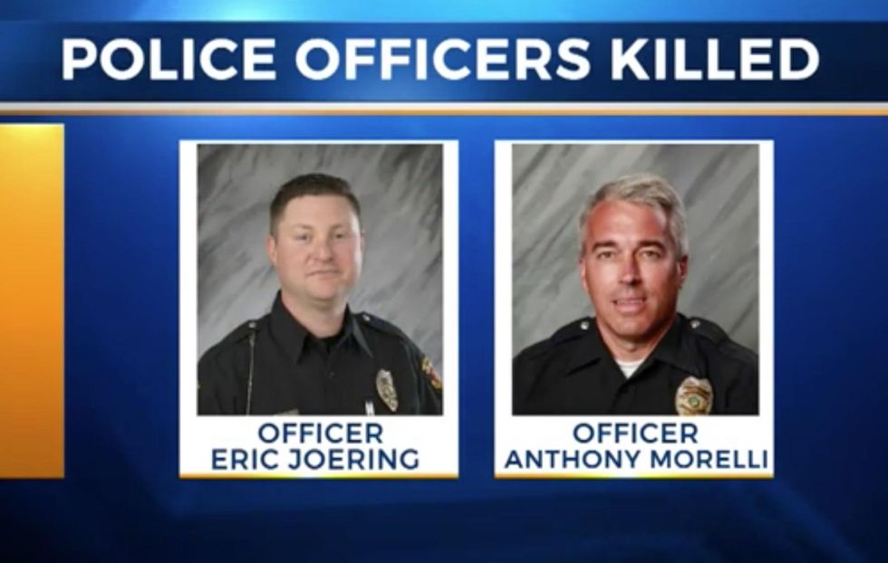 Two Ohio police officers murdered in cold blood after responding to 911 hang-up call