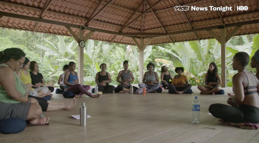 Documentary shows retreat for black women who need a 'break' from oppressive white people