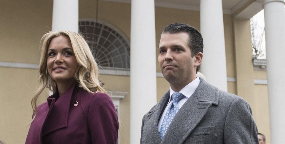Donald Trump Jr.'s wife taken to hospital after exposure to white powder found in letter
