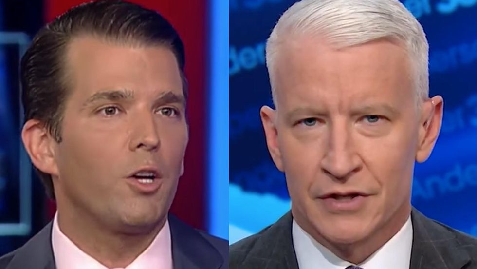 Anderson Cooper slams Trump Jr. over 'sick' conspiracy theories about Florida shooting