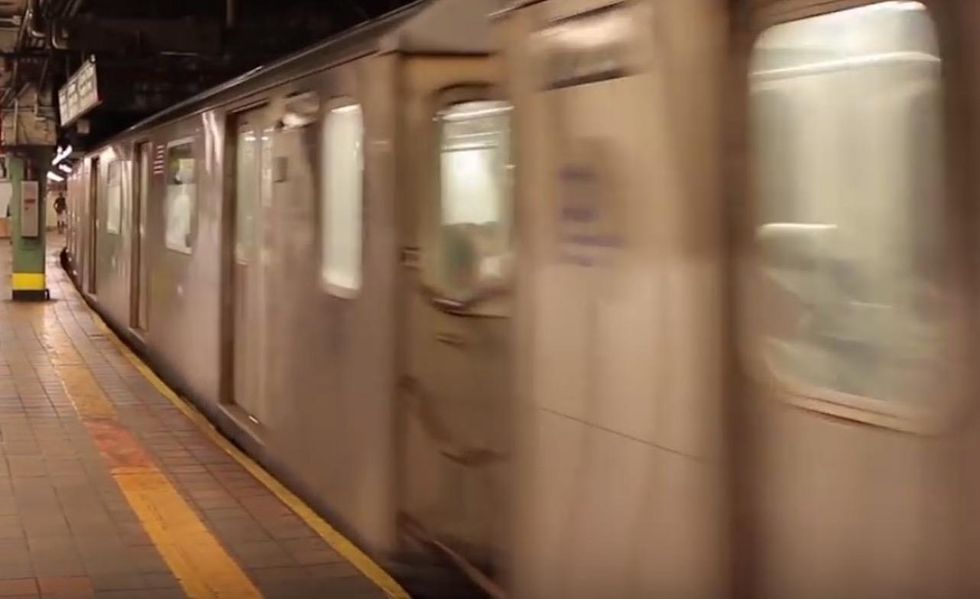 Woman yells at masturbating subway rider. He stabs her. But she fights back — and he's hospitalized.