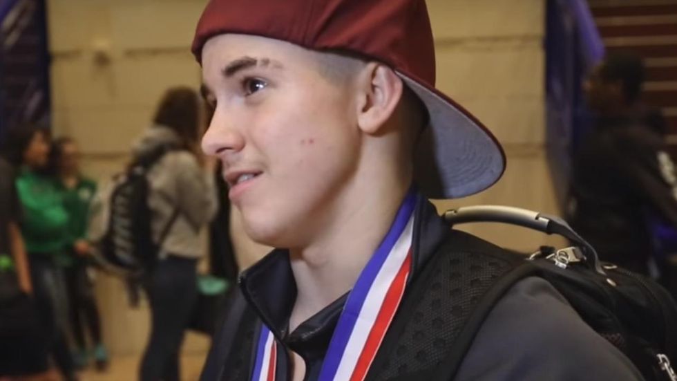 Texas 'transgender boy' wins second girls' wrestling state title