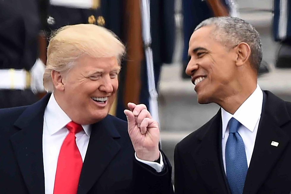 Commentary: On gun control, Trump sounds more like Obama every day