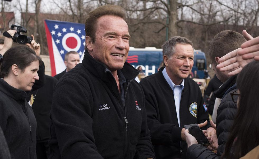 Schwarzenegger, Kasich join forces with new California group that wants to change the state GOP