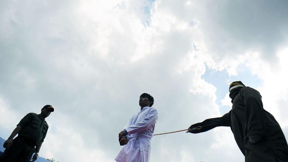 Two Indonesian Christians publicly whipped under Shariah law punishment