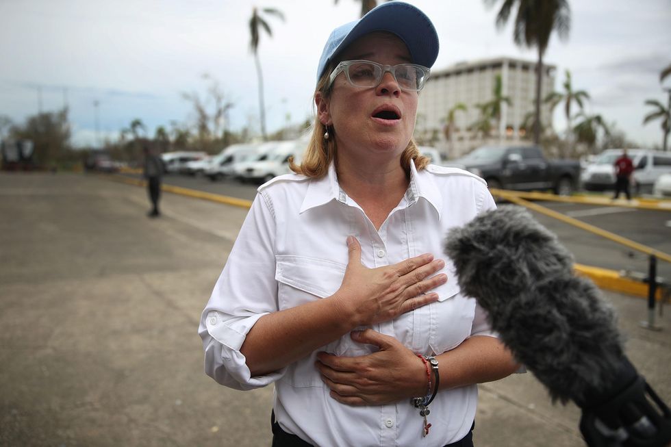 Puerto Ricans accuse San Juan mayor of using hurricane spotlight to run for higher office
