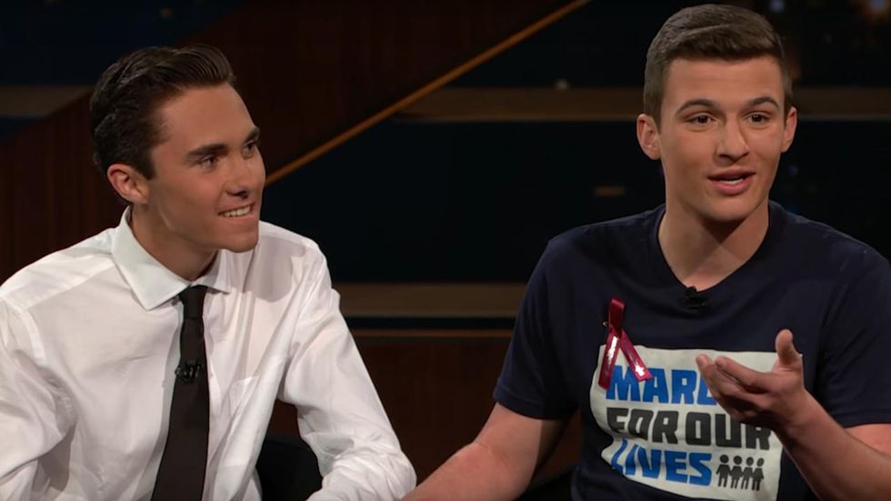 Parkland student brags he hung up on Trump White House call, while classmate drops F-bomb on TV