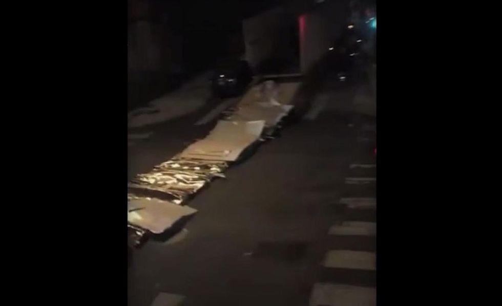 Truck’s roof peels right off when driver hits overpass, drags it like 50-foot tail. For three miles.