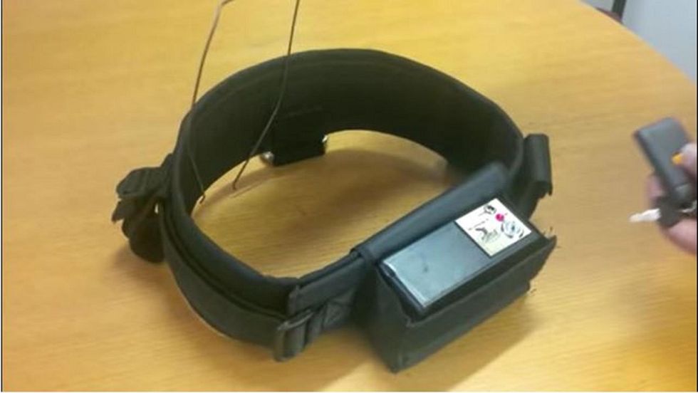 Judge ordered stun belt to be used on pedophile in court, resulting in overturned conviction