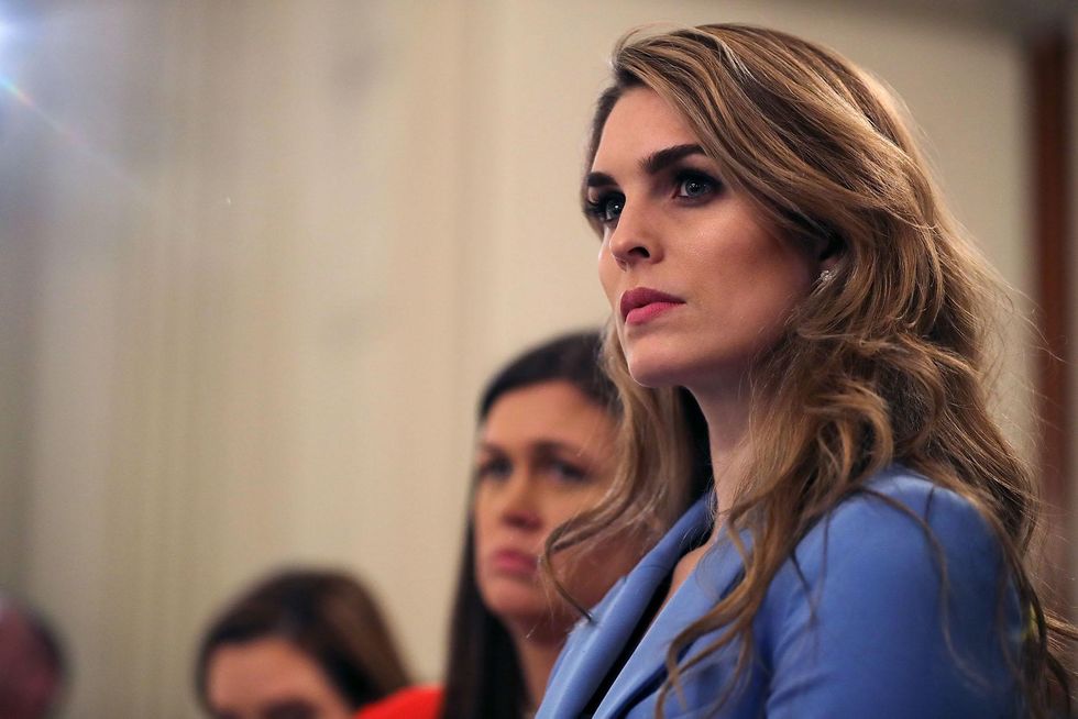 Hope Hicks tells Congress she can't provide emails requested - her reason is bizarre
