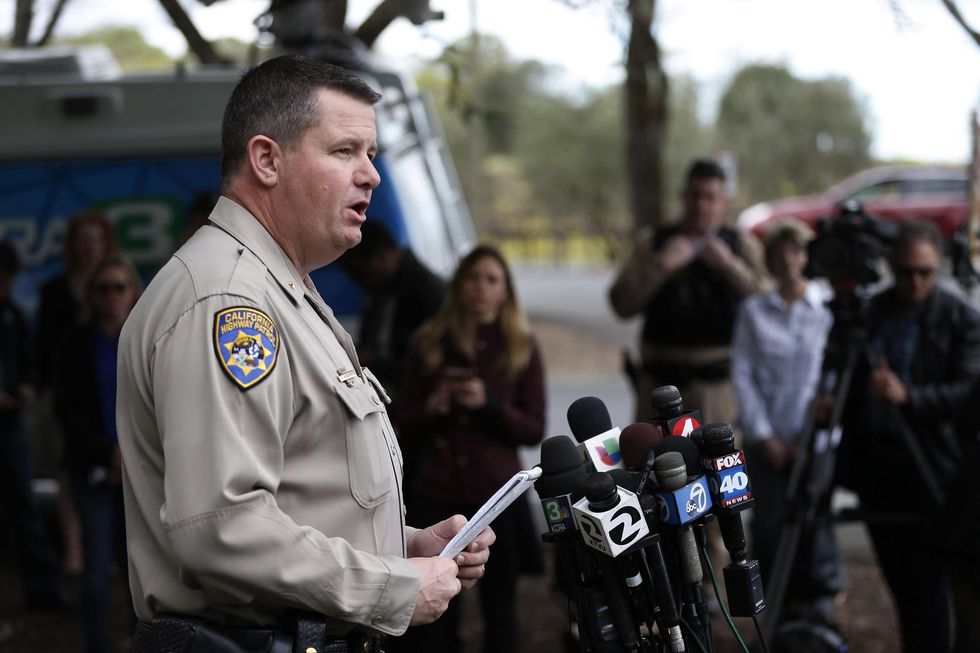Police have surrounded a suspect holding several hostages for hours at California veterans home