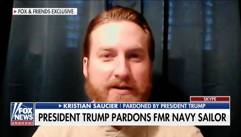 WATCH: Sailor pardoned by Trump speaks out for first time — and takes aim at Obama and Hillary Clinton