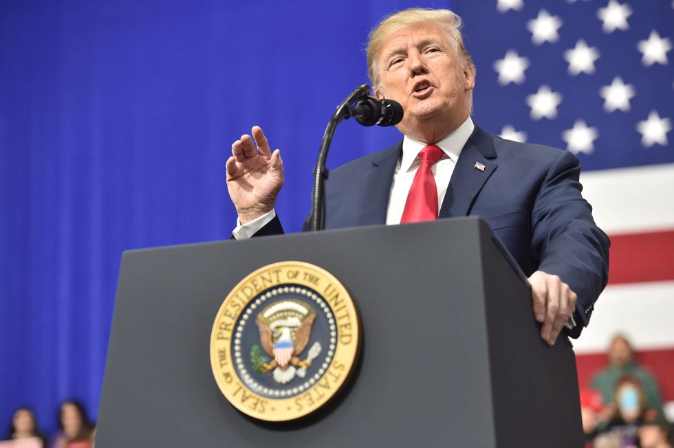 President Trump unveils his brand new campaign slogan for 2020 re-election bid — here's what it is