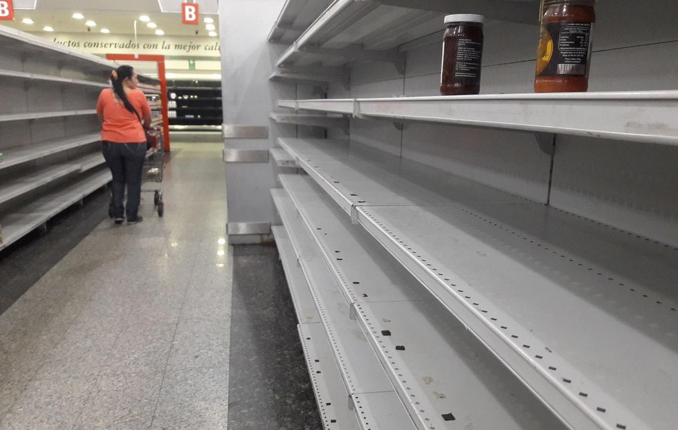 Venezuelan government offers its starving people some food — just before the presidential election