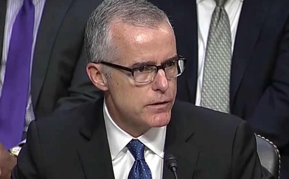 Andrew McCabe fires back at Trump after being fired - here's what he said