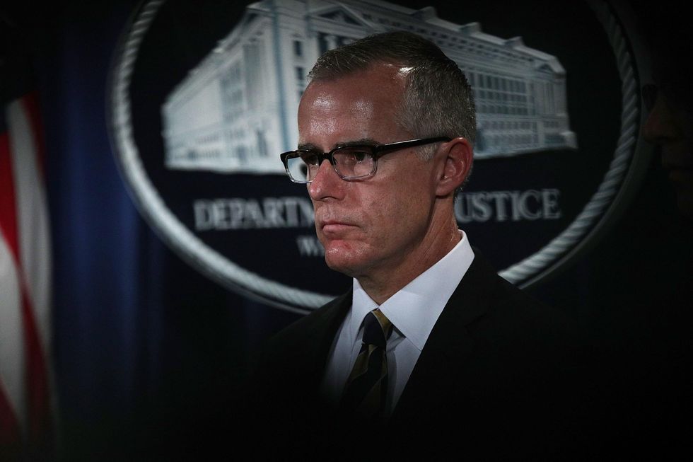 Despite mainstream media narrative, Andrew McCabe wasn't fired for political reasons — here's the truth