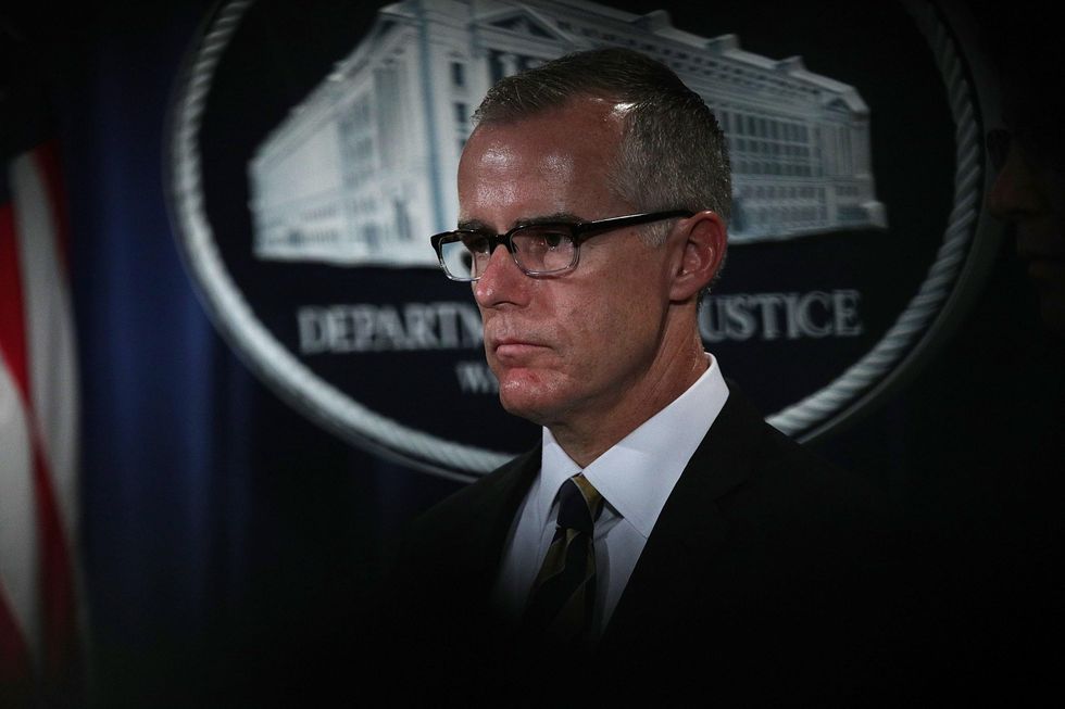 Despite mainstream media narrative, Andrew McCabe wasn't fired for political reasons — here's the truth