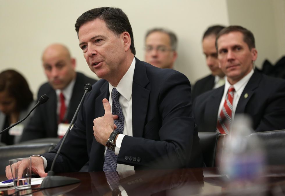 James Comey could be in 'serious trouble' for an admission he made to Congress last year. See the proof for yourself.
