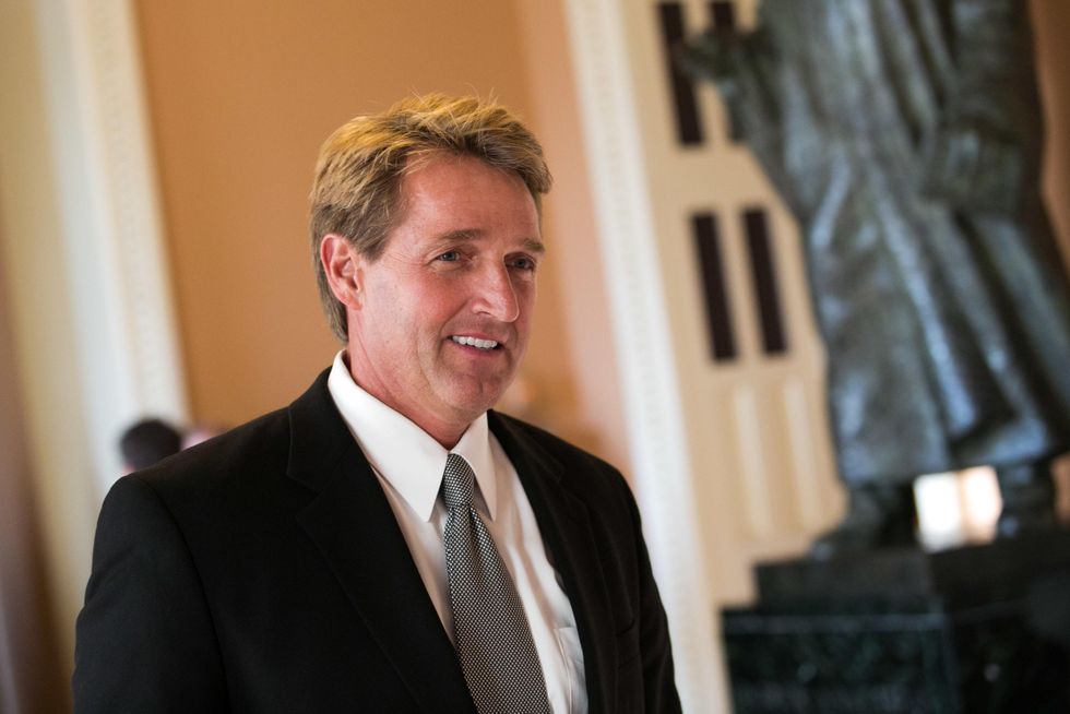 Jeff Flake: GOP has 'crying need' for courageous Republican to challenge Trump in 2020