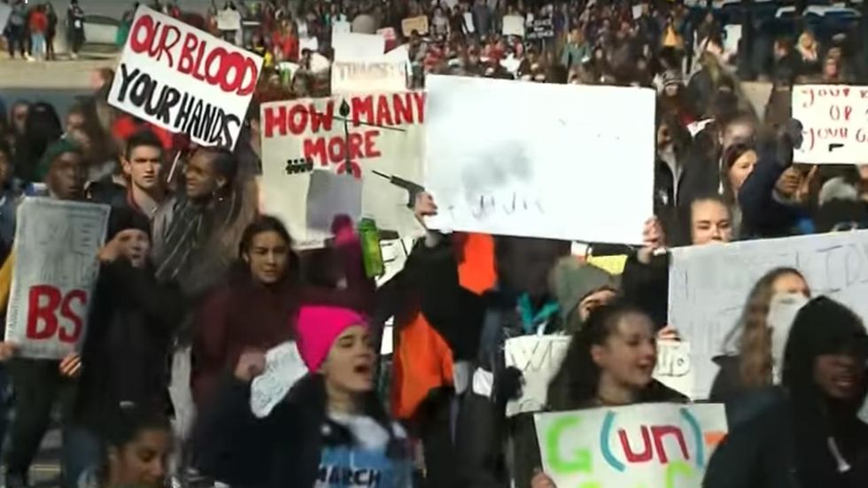 Student punishments for gun control 'walk-out' ranged from detention to paddling