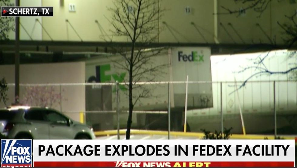 Updated: Package headed to Austin explodes in FedEx facility near San Antonio