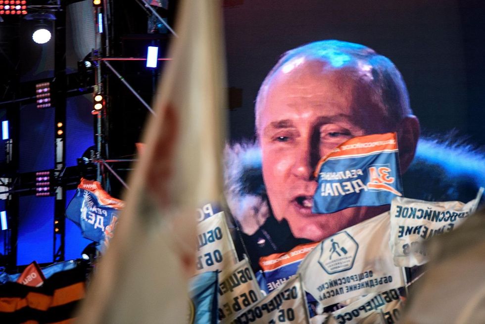 Putin’s campaign credits UK investigation into poisoned spy for high Russian voter turnout